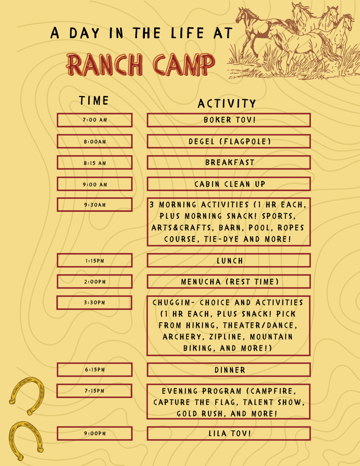 Ranch Camp Summer Handbook – JCC Ranch Camp